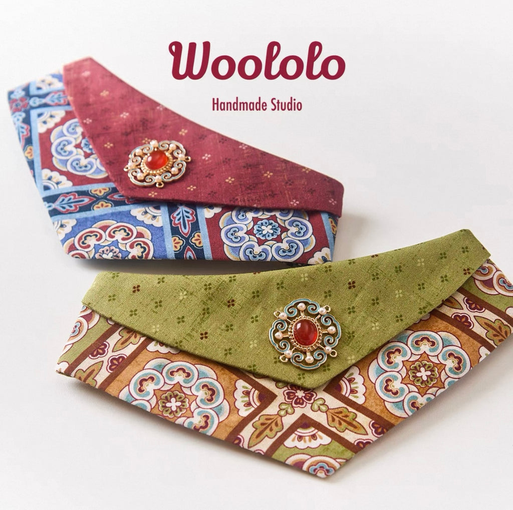 Pet cat and dog bibs