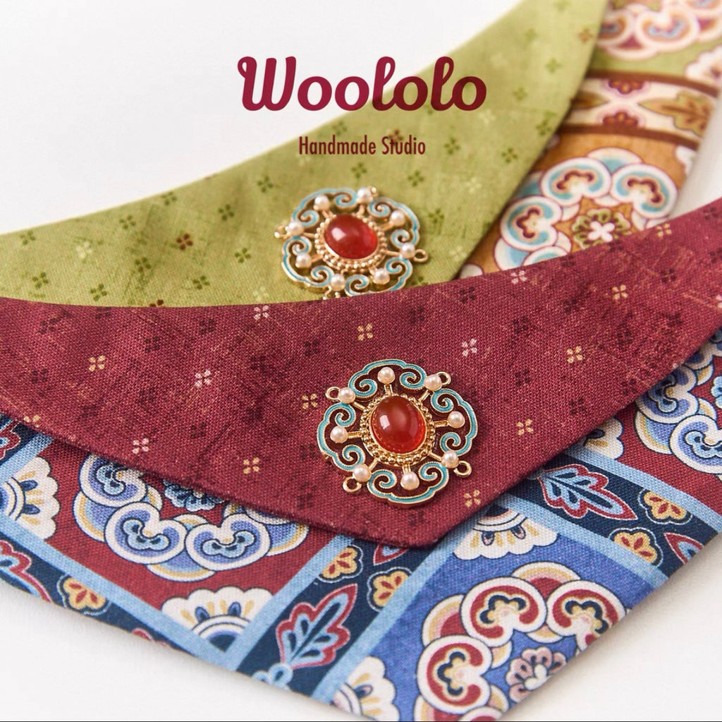 Pet cat and dog bibs